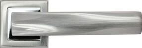 Ручка раздельная, RAP 14-S, белый никель/хром, RUCETTI, SN/CP