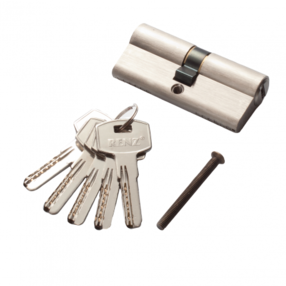 Цилиндр, 60mm К-К CC, матовый никель, RENZ, CC 60 SN