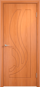 Межкомнатная дверь Лотос (Лиана) ДГ, 700*2000, Миланский орех, Лигаро (глухая)