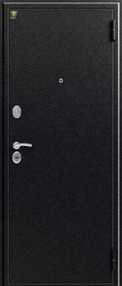 Стальная дверь, Z-4, серебро-венге, 860*2050 (Л), new, в комплекте с замком, Зевс
