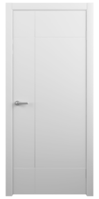 Межкомнатная дверь Альфа, 600*2000, Белый, Albero (глухая)