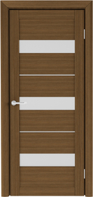 Межкомнатная дверь Тренд Т-7, 900*2000, Тик, Albero, (стекло матовое)