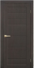 Межкомнатная дверь Микрофлекс ПГ SО1, 800*2000, Венге 3D, ЗПК (глухая)
