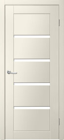 Межкомнатная дверь Токио-2, 900*2000, Ваниль, Albero, (стекло триплекс белый)