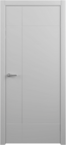 Межкомнатная дверь Альфа, 700*2000, Платина, Albero (глухая)