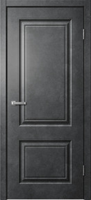 Межкомнатная дверь Alta, 600*2000, Бетон тёмный, ЗПК (глухая)