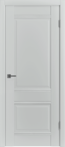 Межкомнатная дверь EC2, 600*2000, Emalex steel, ВФД (глухая)