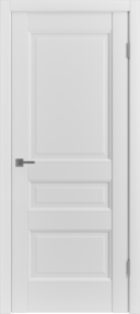 Межкомнатная дверь E3, 600*2000, Emalex Ice, ВФД (глухая)