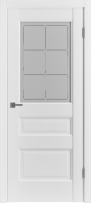 Межкомнатная дверь E3 Crystal, 900*2000, Emalex Ice, ВФД, (Crystal Cloud)