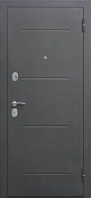 Стальная дверь, Гарда 7,5, муар-венге тобакко, 960*2050 (Пр), в комплекте с замком, Ferroni