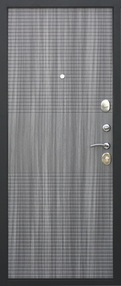 Стальная дверь, Гарда 7,5, муар-венге тобакко, 960*2050 (Л), в комплекте с замком, Ferroni