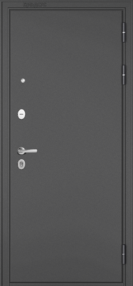 Стальная дверь, TRUST MASS 1, букле графит-ларче бьянко, 960*2050 (Л), в комплекте с замком, Мастино (Бульдорс)