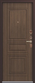 Стальная дверь, Эталон Т-4, медь-миндаль, 860*2050 (Пр), терморазрыв, в комплекте с замком, Эталон