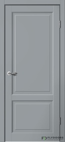 Межкомнатная дверь С02, 700*2000, серый, Сибирь Профиль (глухая)