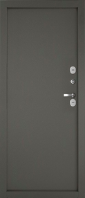 Входная дверь НОРД, букле графит-букле графит, 880*2050 (Л), в комплекте с замком, Промет