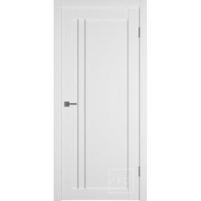 Межкомнатная дверь E33, 900*2000, Эмалекс белый, ВФД, (Сатин белый)