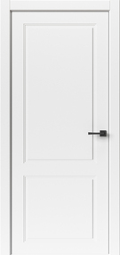Межкомнатная дверь Галант 2, 900*2000, Белый, ДВЕРНЫЕ РЕШЕНИЯ (глухая), белая ABS кромка