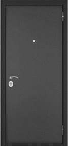 Входная дверь Home Eco 137, антрацит букле -орех пепельный, 860*1900 (Пр), в комплекте с замком, Мастино
