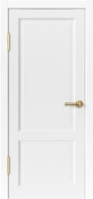 Межкомнатная дверь Криста 2, 900*2000, Белый, ДВЕРНЫЕ РЕШЕНИЯ (глухая)