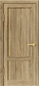 Межкомнатная дверь Криста 2, 900*2000, Дуб европейский, ДВЕРНЫЕ РЕШЕНИЯ (глухая)