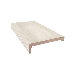 Наличник ТЕЛЕСКОП, Лиственница светлая, 70*2200*40, экошпон (ДВЕРНЫЕ РЕШЕНИЯ) (с удлинённым клювом)